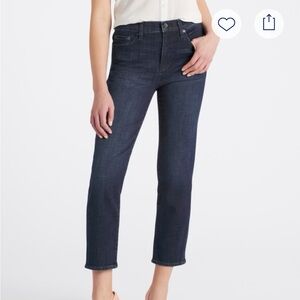 Pistola Monroe High Rise Crop Straight Jean